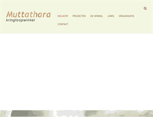 Tablet Screenshot of muttathara.nl